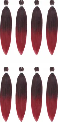 Zdjęcie produktu dla Xtrend Syntetyczne Warkocze Do Przedłużania Włosów 50Cm 7 Opakowań Ombre