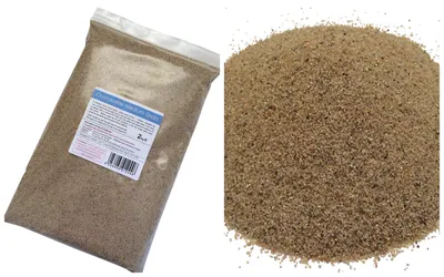 Silica-Sand 2 kg, mittlere Körnung, naturfarben, für Aquarien