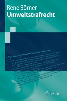 Produktbild von Umweltstrafrecht