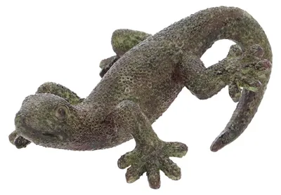 Produktbild von Esschert Design | Gartenfigur - Eidechse Figur - Garten Skulptur - aus Kunststoff - 10x7x4 cm - grün - braun - Tierfigur