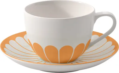 Produktbild von Villeroy & Boch Fleur Soleil Kaffeetasse mit Untertasse 160 ml