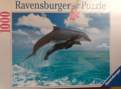 Produktbild von Springende Delphine, 1000 Teile Puzzle