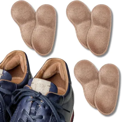 Produktbild von Pads 3 Paar, rutschfeste Fersenpolster, gegen Blasen, für alle Schuhe