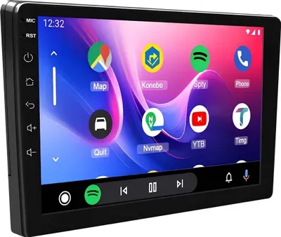 Obrázek produktu pro Avizar, autorádio pro Android 9" Touch GPS BT USB s couvací kamerou, černé