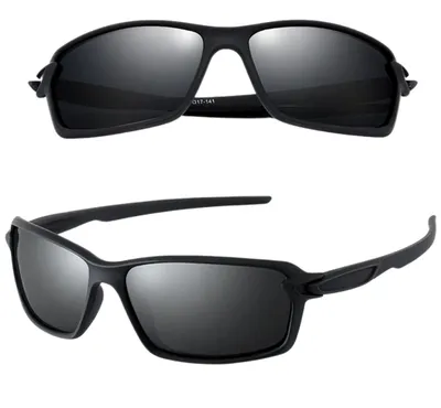 Image de Camerazar Lunettes de sport polarisées pour l'extérieur, unie, adaptées à l'équitation