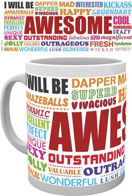 Produktbild von Motivational - Lizenz Tassen - Awesome