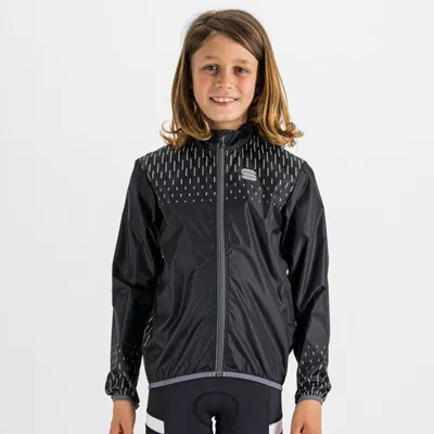 Produktbild von SPORTFUL Winddichte Fahrradjacke - KID REFLEX - Schwarz 8Y