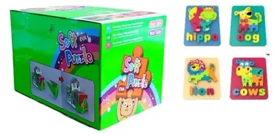 Image de Puzzle 3D en mousse (12 pièces)