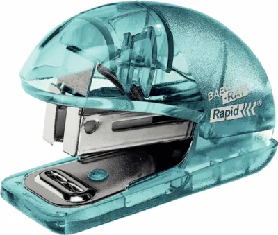 Image de Esselte 5001327 Rapid Mini agrafeuse Colour'Ice F4, bleu