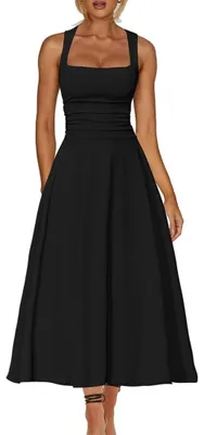 Immagine prodotto di Solidchoice - Elegante abito lungo per occasioni speciali