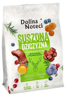Produktbild von Dolina Noteci Premium 3 kg Trockenfutter für Hunde aller Rassen mit Wild