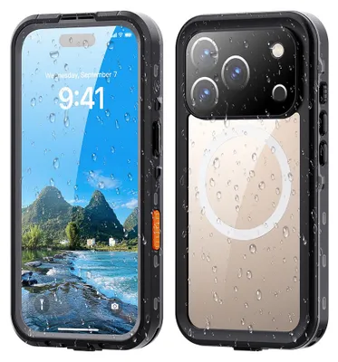 Produktbild von ShellBox – Wasserdichte IP68-Hülle für iPhone 17 Pro – schwarz