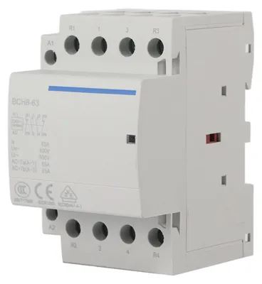 AC-Schalter 63 A, 4P 2NO2NC, DIN-Schiene, 230 V