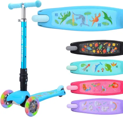 Image de BOLDCUBE Teeny Fold trottinette à 3 roues - Licorne