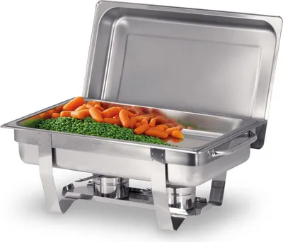 Produktbild von HENDI Chafing Dish + 2x GN 1/2 65 + 3x GN 1/3 65