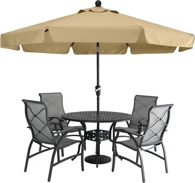 Produktbild von Tafel- und Terrassschild, 8 Glieder, Kaki
