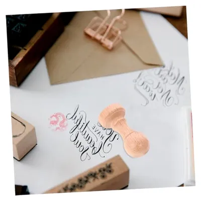 Produktbild von Holzstempel für kreative DIY-Projekte