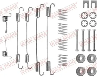 Produktbild von QUICK BRAKE Zubehörsatz Bremsbacken Zubehörsatz Bremsbacken 105-0747 Hinten passend für PEUGEOT 306 Schrägheck (7A, 7C, N3, N5)