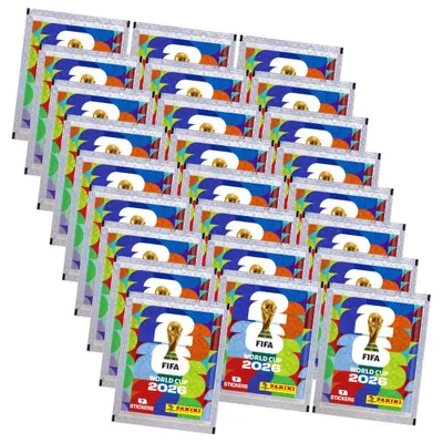 Produktbild von Fifa World Cup 2026 Sticker - WM Sammelsticker - 25 Tüten