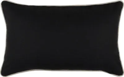 Produktbild von STOF | Sofakissen - Dekokissen - DUO - 30x50 cm - Schwarz und Beige - Elegante Lamierung - Hochwertige Qualität