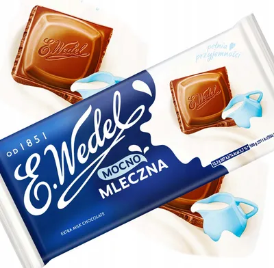 Obrázok produktu pre Wedel Mliečna čokoláda Strong Milk 80 g
