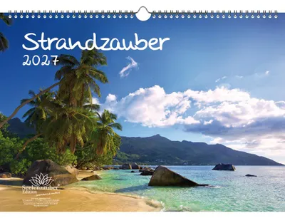 Produktbild von Strandzauber DIN A3 Kalender für 2027 Urlaub Strand und Strände - Seelenzauber