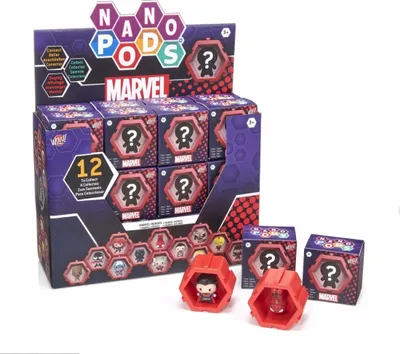 Produktbild von Wow! Stuff Marvel Minifiguren NANO Wow! PODs in CDU Sortiment (24) 5 cm