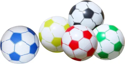 Produktbild von Beach Ball Multipack mit Gummibällen, 5 Stück Packung, 1 Set