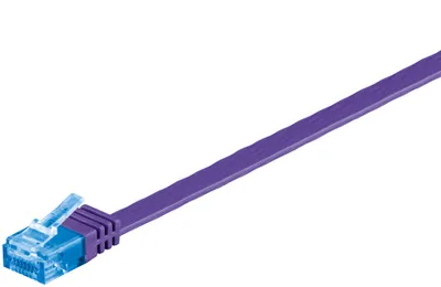 Produktbild von Goobay 96302, 0,5 m, Cat6a, U/UTP (UTP), RJ-45, RJ-45, Violett