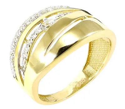 Produktbild von Goldring Glare617 mit Zirkoniumdioxid, Ringgröße 50, Ringbreite 2,5 mm