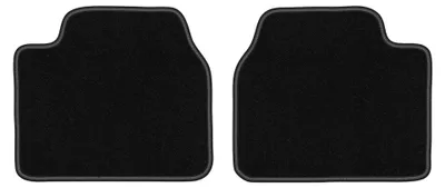 Immagine prodotto di Tappetini posteriori in moquette per Opel Corsa B 1993-2001 (hatchback) – 2 pezzi, neri, su misura – Wielganizator LUX