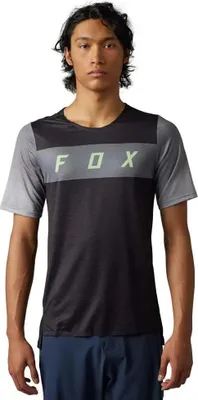 Produktbild von Fox Racing Flexair Arcadia Kurzarm-t-shirt Schwarz S Herren Schwarz S