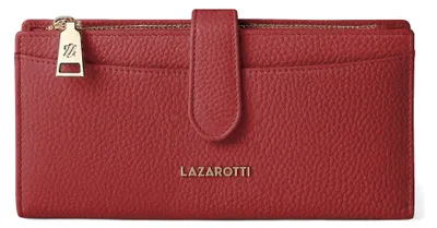 Zdjęcie produktu dla Portfel skórzany Lazarotti Bologna, skóra, 20 cm