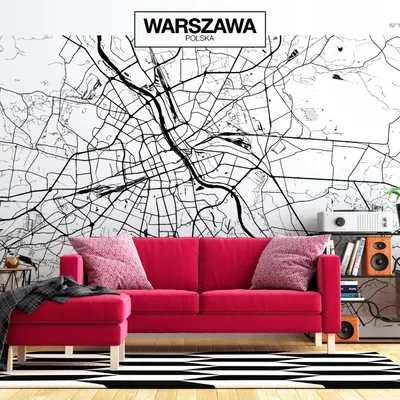 Produktbild von Basera Selbstklebende Fototapete Weltkartenmotiv k-A-0461-a-a, mit UV-Schutz, 343x245 cm