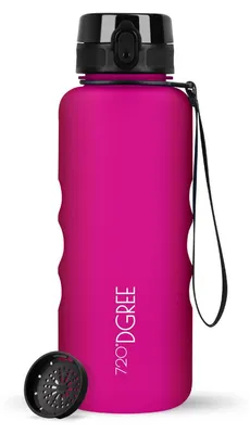 Image de Gourde 720°DGREE uberBottle softTouch avec filtre, rose fuchsia, 1,5 l