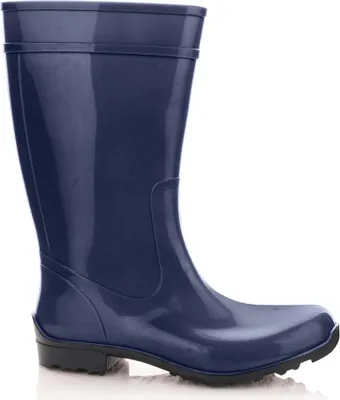 Produktbild von Lemigo Damen Gummistiefel, Regenstiefel "Ilse" OB SRC CI Navy 36