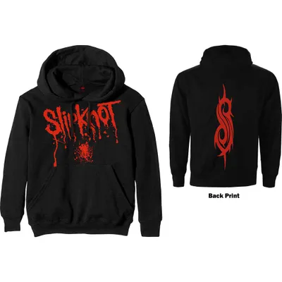 Produktbild von Slipknot Splatter (Back Print) Black L Hoodie