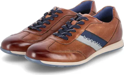 Produktbild von Bugatti Herren Low Sneaker Braun Glattleder Größe: 45
