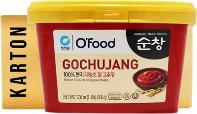 Produktbild von Gochujang Scharfe Chili Sojabohnenpaste 20x500g