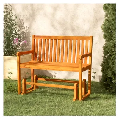 Produktbild von Gartenschaukelbank 110 cm aus massivem Akazienholz