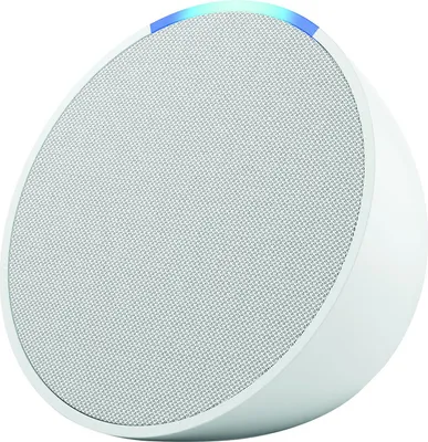 Productafbeelding van Amazon Echo Pop, Amazon Alexa, Rond, Wit, Android, Fire OS, iOS, 4,95 cm, Knopjes