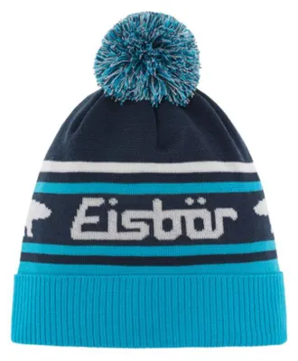 Zdjęcie produktu dla Czapka narciarska Eisbar Chani OS Pompon niebieska UNI