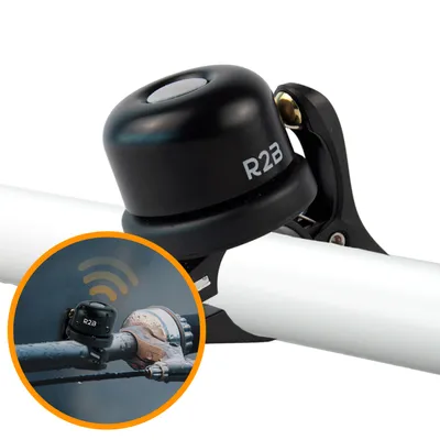 Produktbild von R2B Fahrradklingel, GPS tracker fahrrad, Geeignet für Apple AirTag, Fahrradglocke, Slim Design Handklingel, Fahrrad Klingel, Glocke MTB,  Rennrad, E-Bike