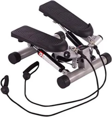 Produktbild von Famanu Mini Stepper Fitness - Stabiler Hometrainer mit Trainingscomputer