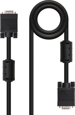 Obrázek produktu pro Nanocable 10.15.0110, 10 m, VGA (D-Sub), VGA (D-Sub), Samec, Samec, Černá