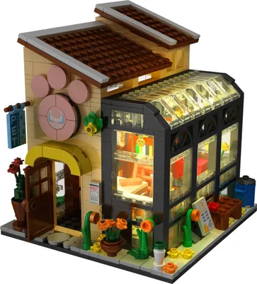Produktbild von Forange FC8503 Buchhandlung LED   Klemmbausteine 640pcs Spielzeug Bausatz-NEU