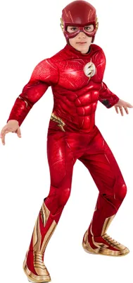 Produktbild von Rubies The Flash Deluxe Jungenkostüm  9-10 Years  9-10 Years