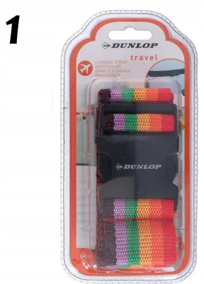 Produktbild von Dunlop TRAVEL Gepäckgurt Sicherung Koffer Verstellbar