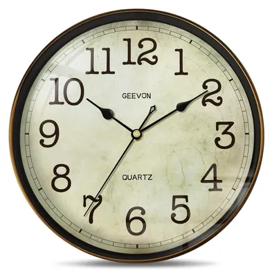 Immagine prodotto di Orologio da parete retro senza ticchettio, ideale per la casa