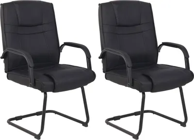 Produktbild von 2er Set Stühle Attila schwarz/schwarz